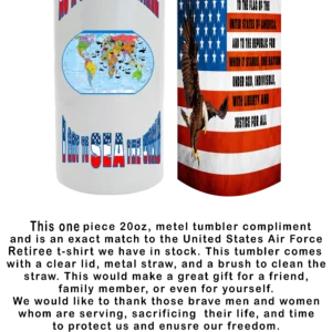 US Air Force VETERAN TUMBLER