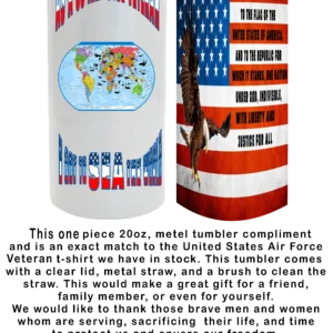 US Air Force RETIREE TUMBLER