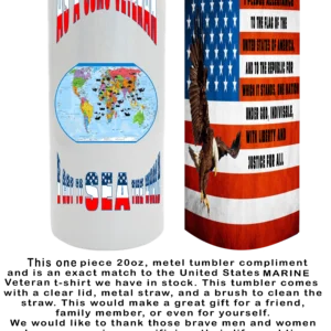 USMC VETERAN TUMBLER