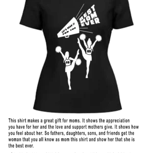 BEST MOM EVER BLACK SHIRT