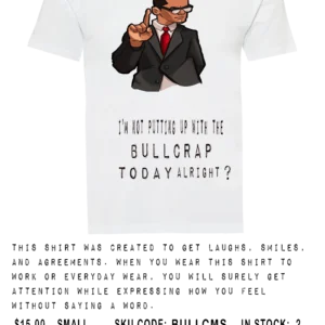 Bullcrap today - Men