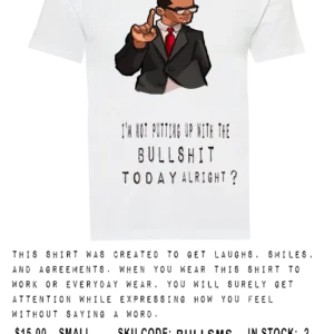 Bullshit today - Men