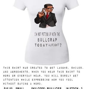 Bullcrap today - Woman